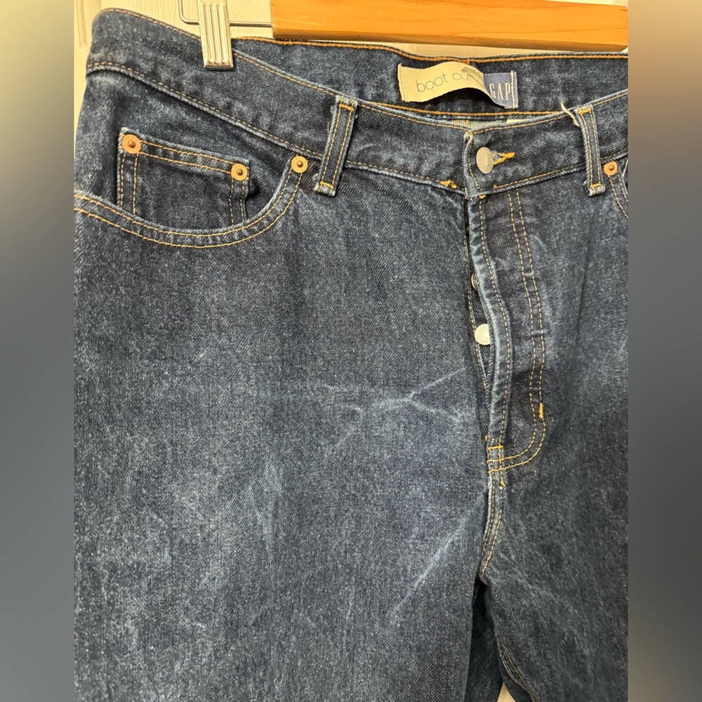 GAP Dark Blue Flare Jeans - Picture 4 of 10